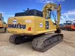 Used Komatsu Excavator for Sale,Back corner of used Excavator for Sale,Used Komatsu Excavator in yard for Sale